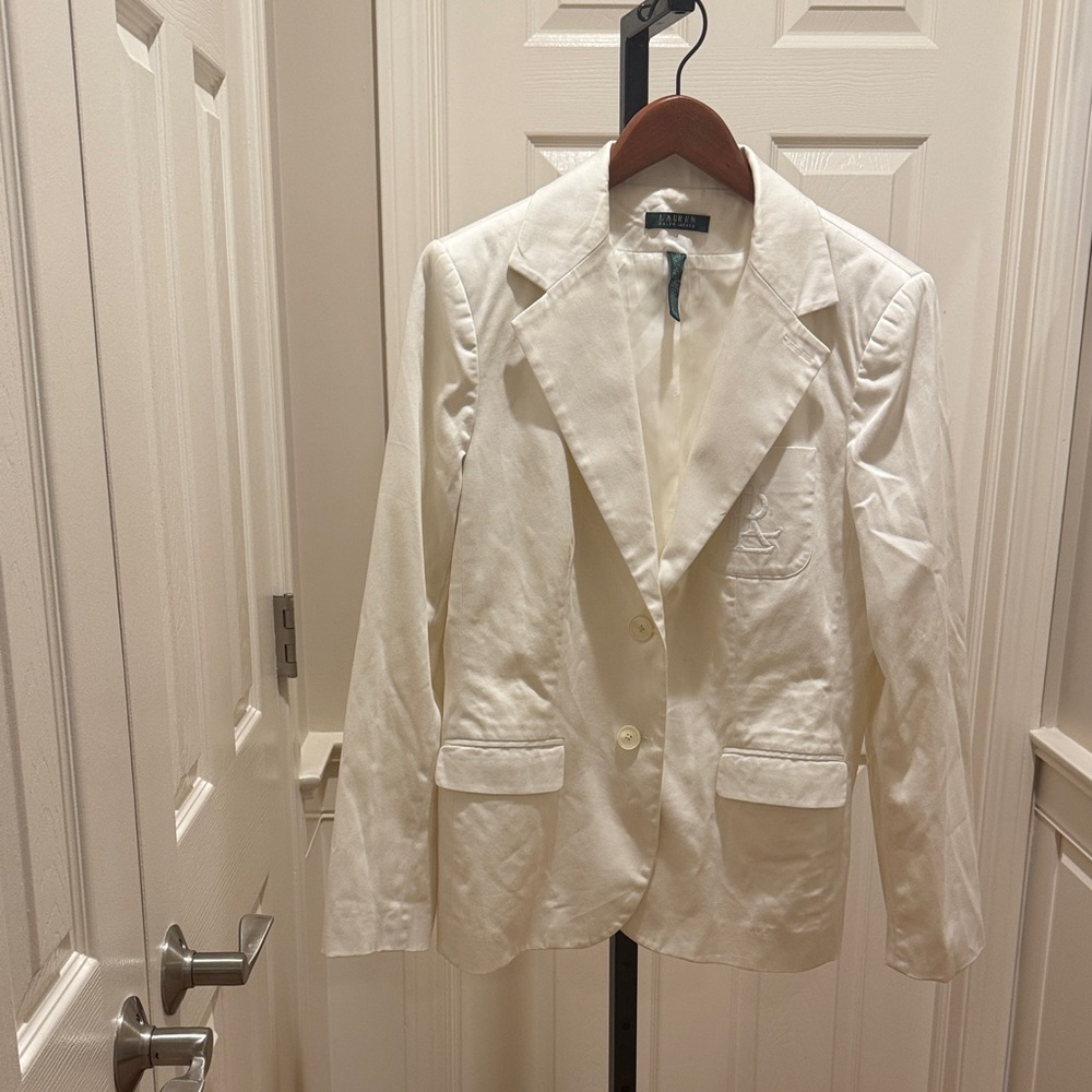 Ralph Lauren White Blazer